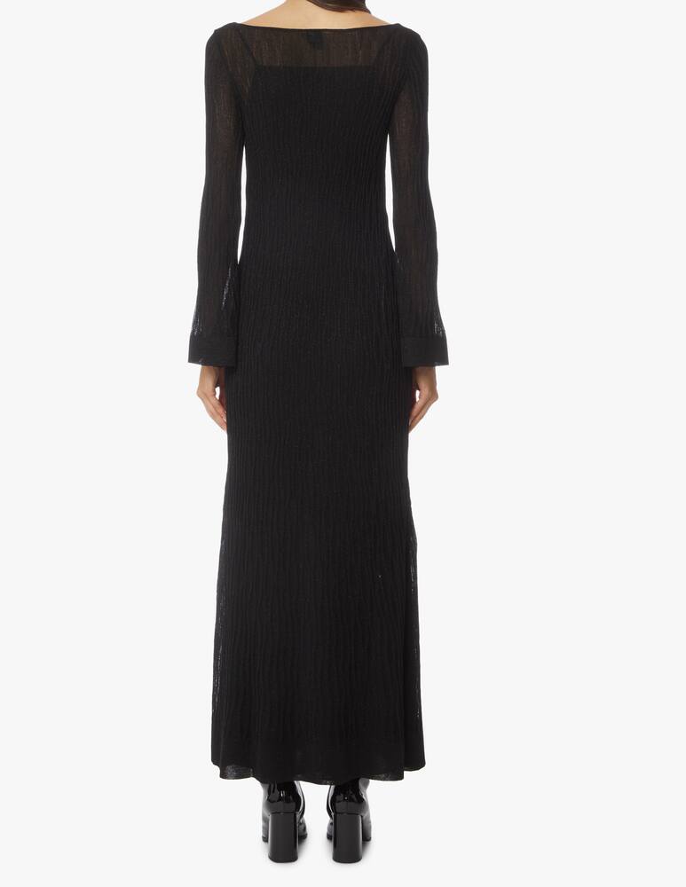 rinascente M Missoni Long sleeved maxi dress