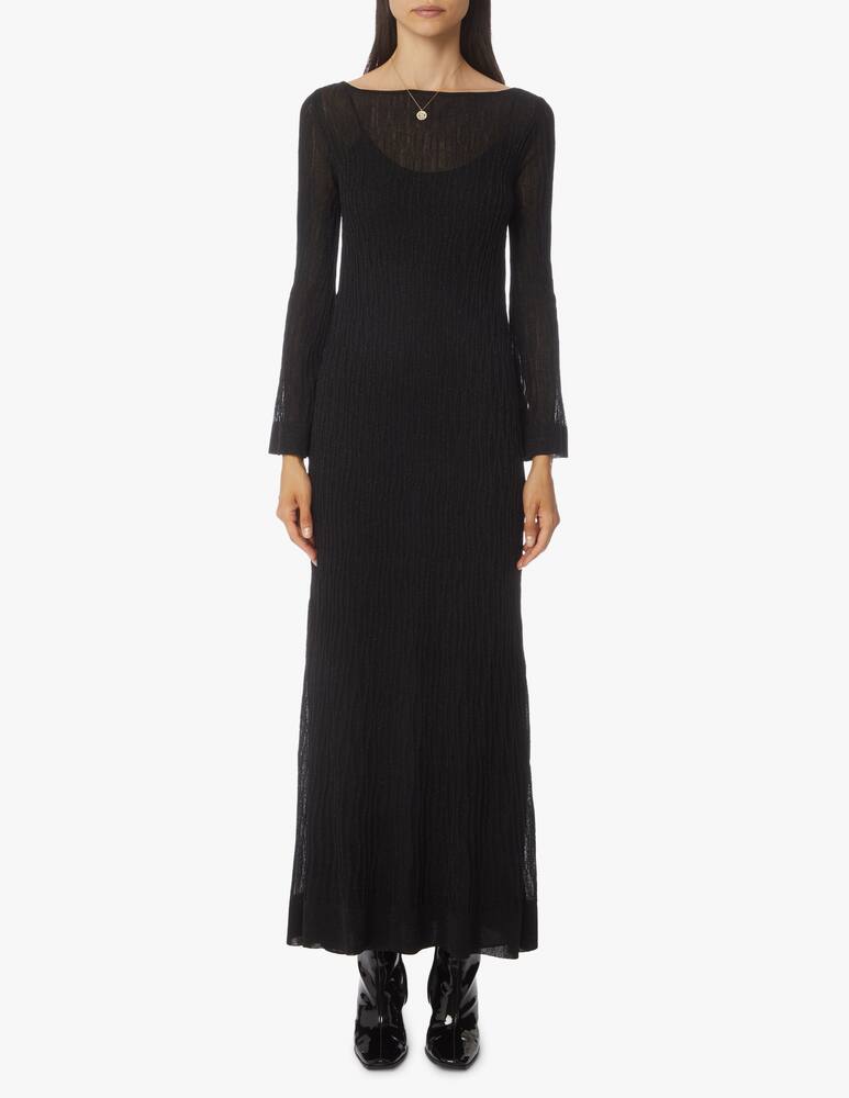 rinascente M Missoni Long sleeved maxi dress