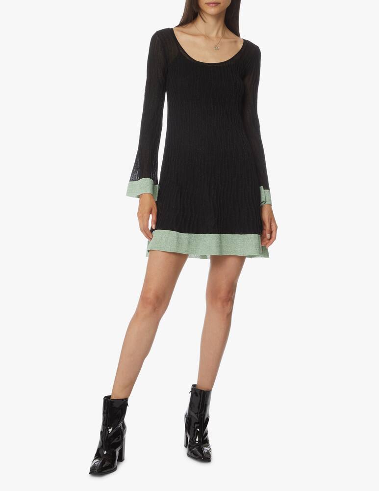 rinascente M Missoni Long sleeved mini dress