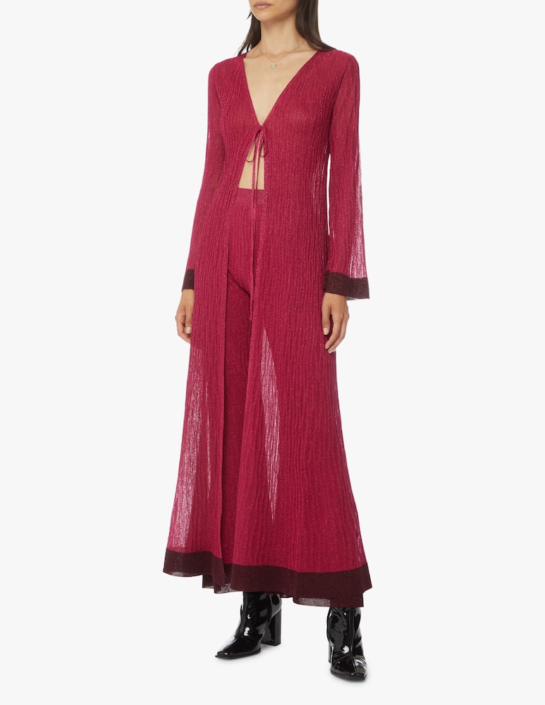 rinascente M Missoni Viscose blend maxi cardigan