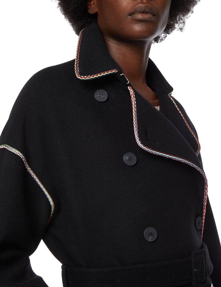 rinascente M Missoni Wool blend long coat