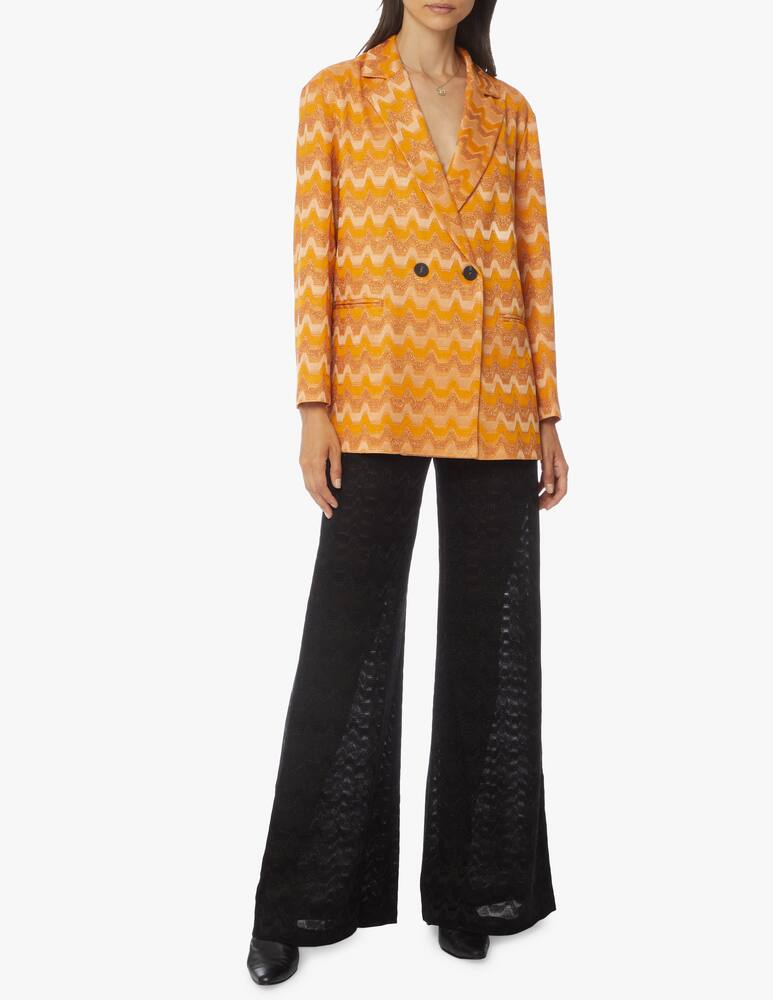 rinascente M Missoni High rise flare trousers