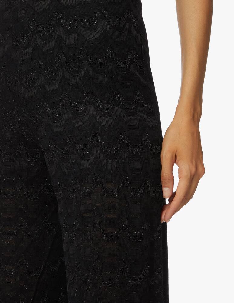 rinascente M Missoni High rise flare trousers
