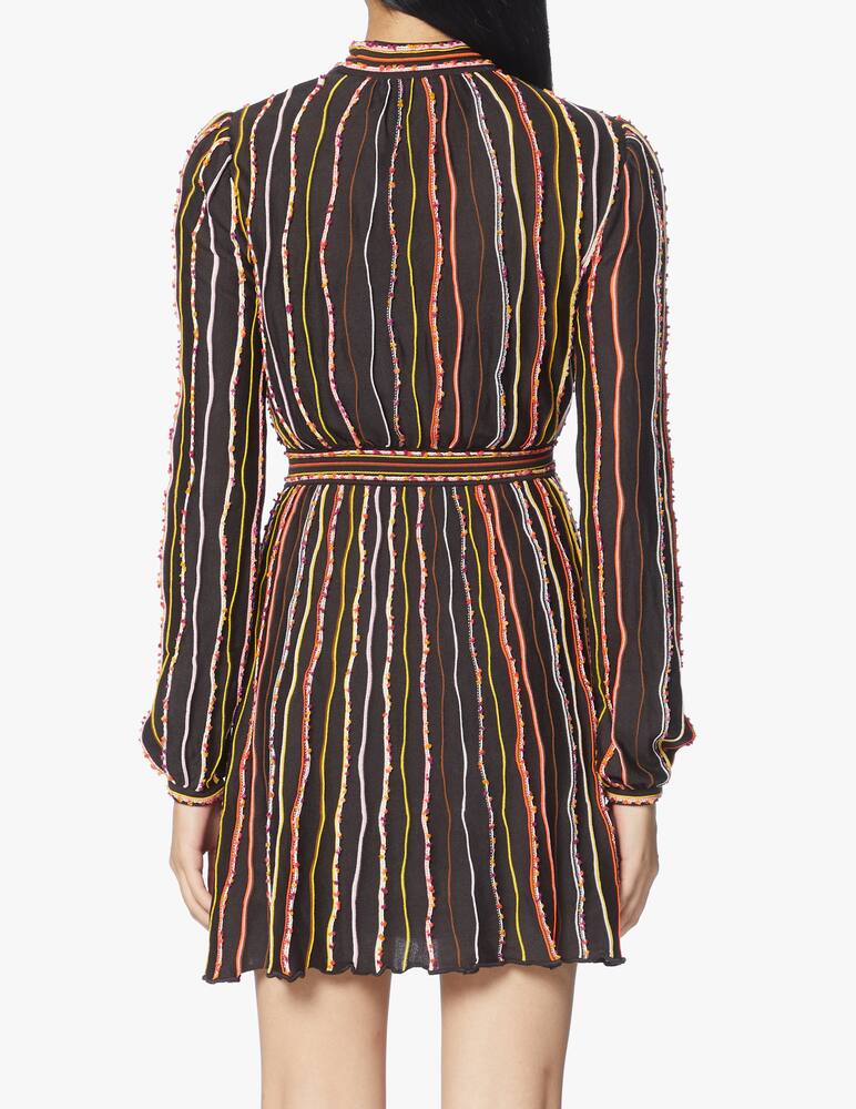 rinascente M Missoni Long sleeved mini dress