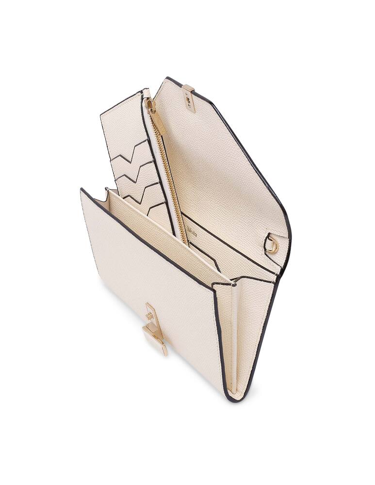 rinascente Valextra Iside Continetale purse with chain