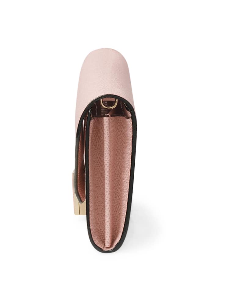 rinascente Valextra Portafoglio Iside Continental con catena