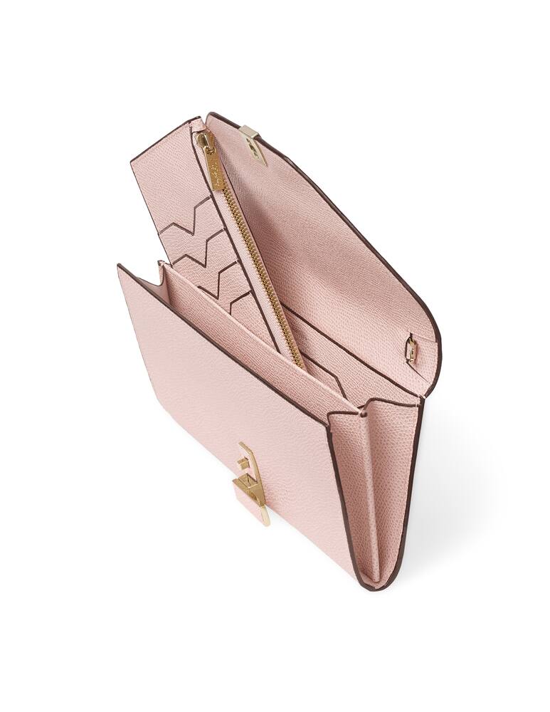 rinascente Valextra Portafoglio Iside Continental con catena