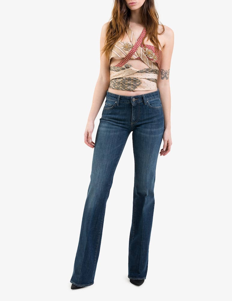 rinascente Cigala's Regular waist flared jeans