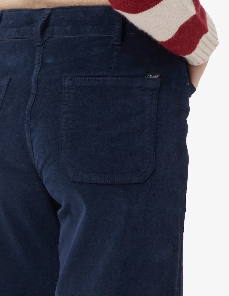 rinascente Cigala's Velvet cropped palazzo jeans