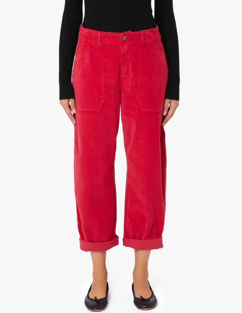 rinascente Cigala's Pantaloni cargo baggy velluto liscio