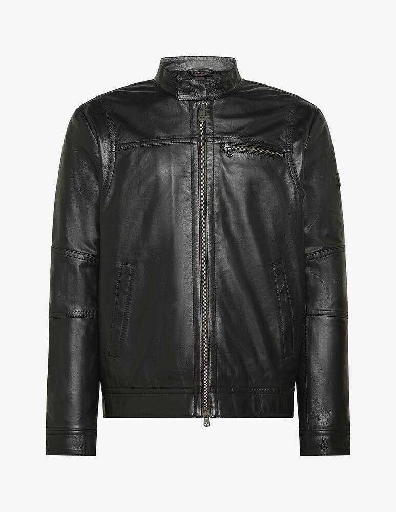 Peuterey Sands leather bomber jacket - picture 1 Peuterey Sands leather bomber jacket - picture 1