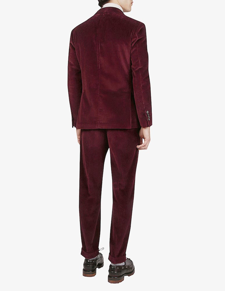 rinascente Eleventy Double Breasted Suit With Pant Pences