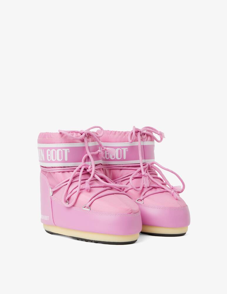 rinascente Moon Boot Icon nylon low booties - Pink