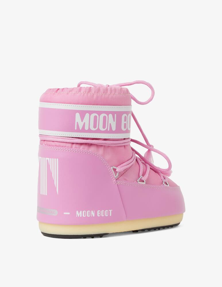 rinascente Moon Boot Icon nylon low booties - Pink