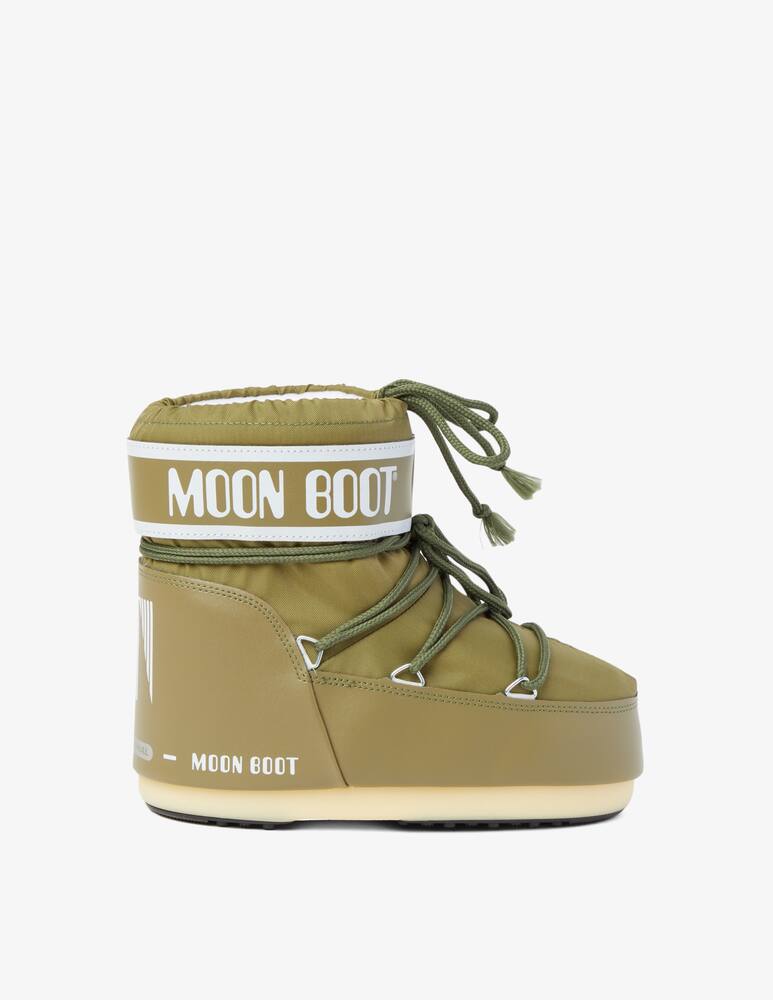 Moon Boot Icon nylon low booties - Olive - picture 1 Moon Boot Icon nylon low booties - Olive - picture 1