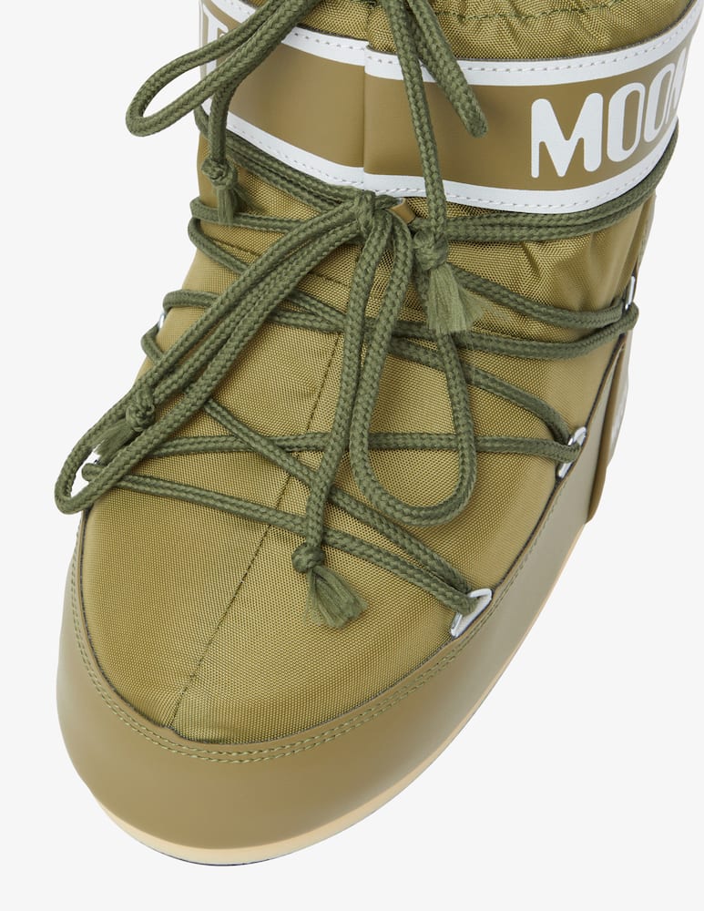 Moon Boot Icon nylon low booties - Olive - picture 2 Moon Boot Icon nylon low booties - Olive - picture 2