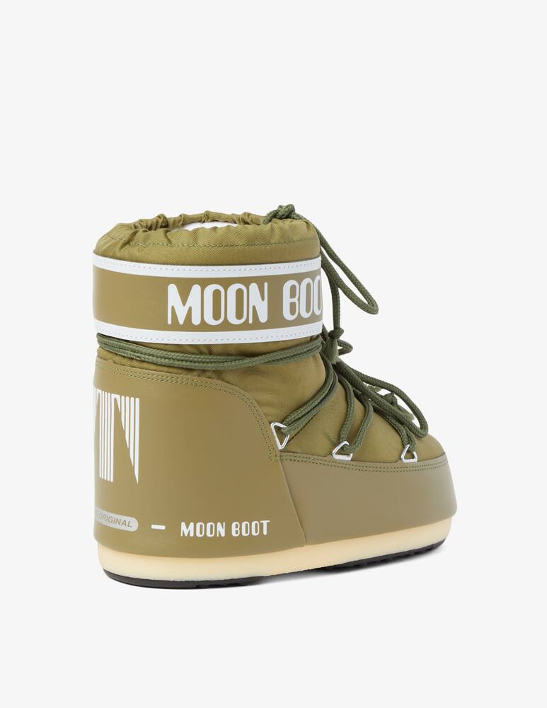 Moon Boot Icon nylon low booties - Olive - picture 4 Moon Boot Icon nylon low booties - Olive - picture 4