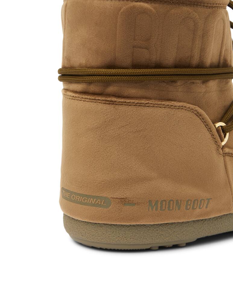 rinascente Moon Boot Lab69 Mars velvet boots - brown
