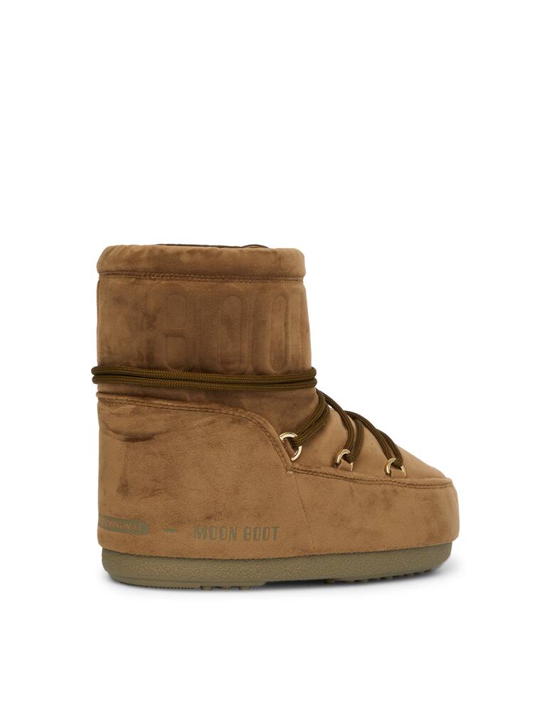rinascente Moon Boot Lab69 Mars velvet boots - brown