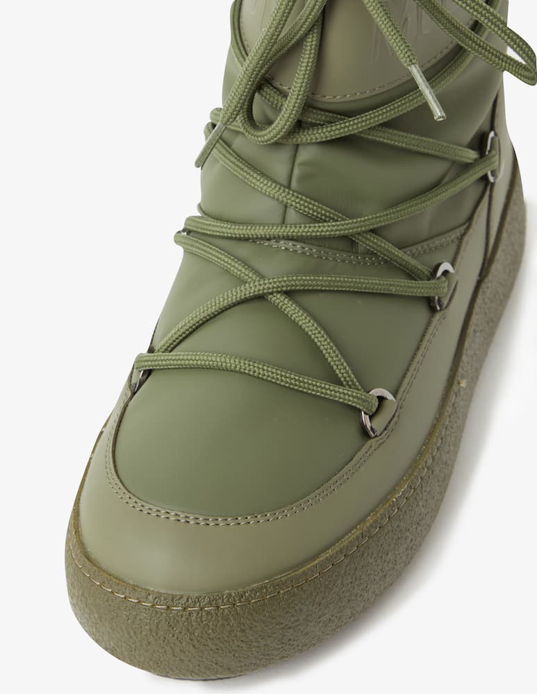 rinascente Moon Boot Moon boot mtrack tube rubber - Verde