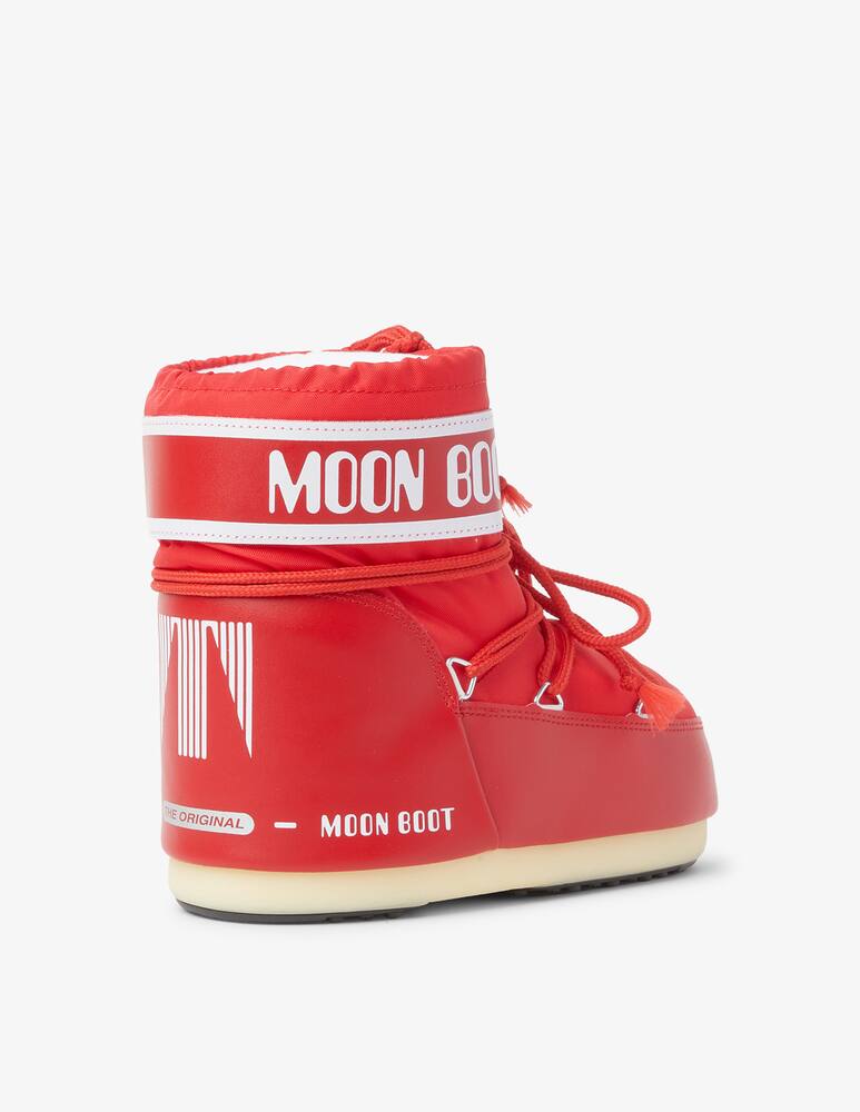 rinascente Moon Boot Icon nylon low booties - Red