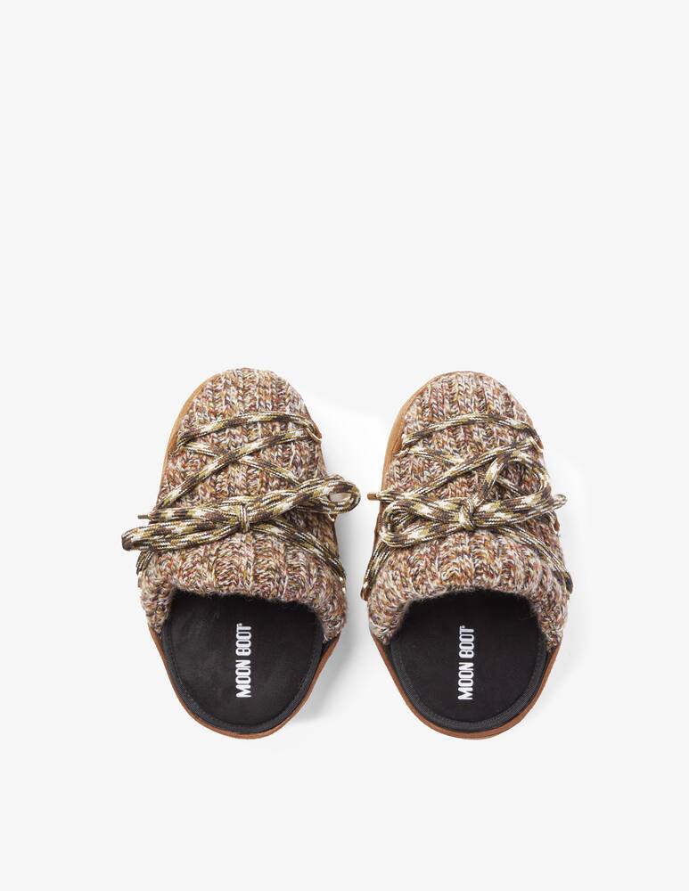 rinascente Moon Boot Mules in lana Lab69 - Marrone