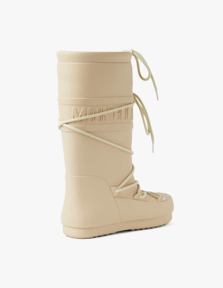 rinascente Moon Boot Stivali da pioggia al ginocchio - Oro