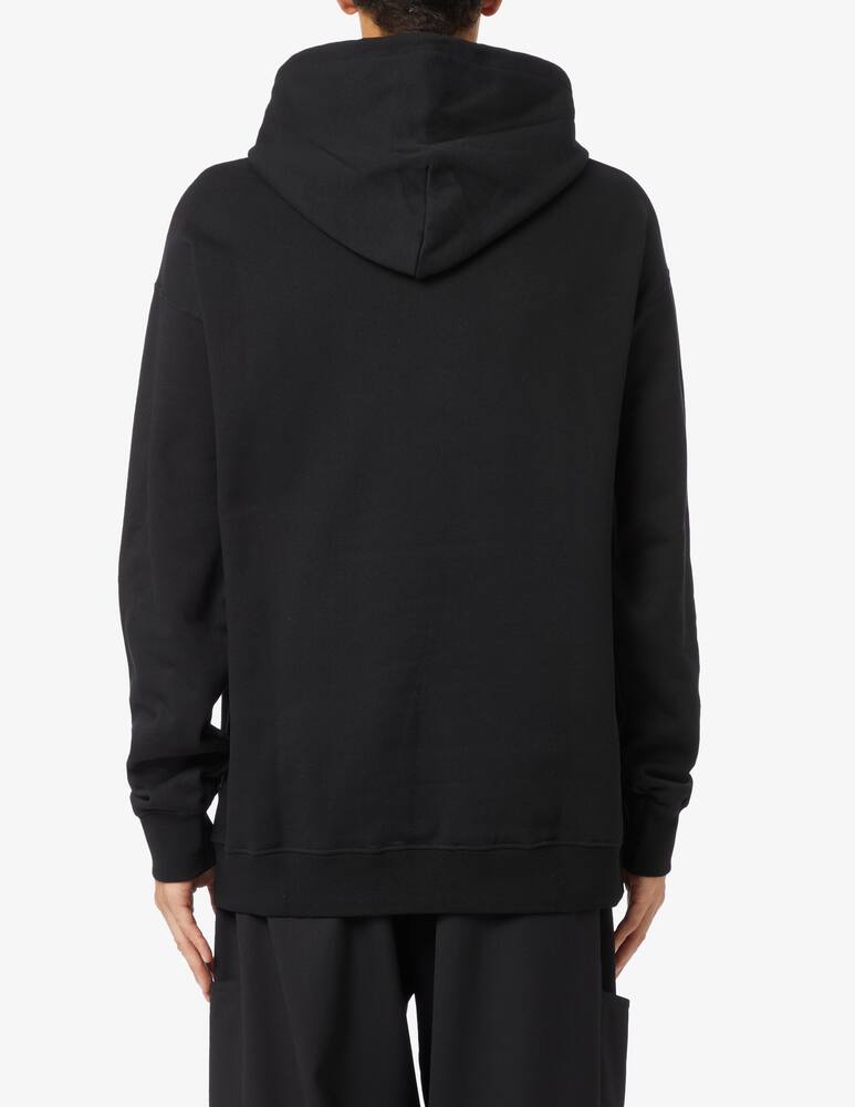 rinascente Propaganda Felpa con cappuccio logo strass