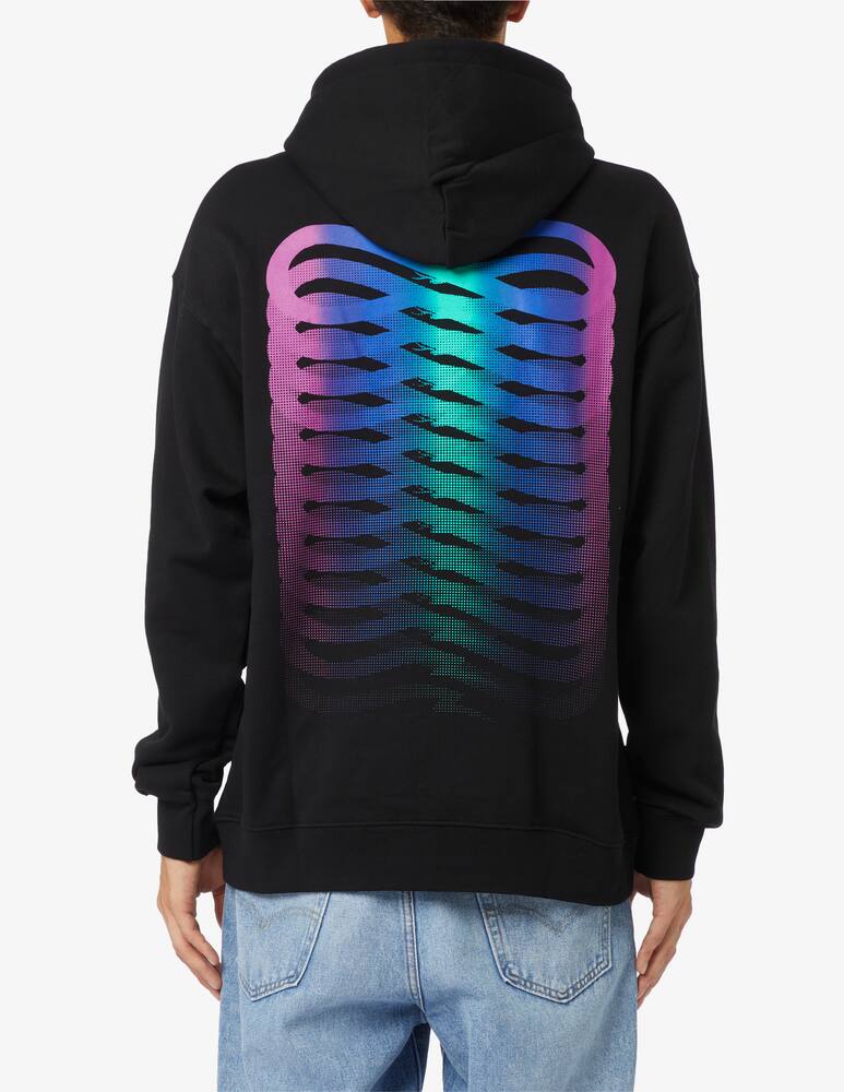 rinascente Propaganda Hoodie ribs gradient