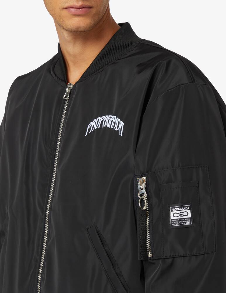 rinascente Propaganda Giacca bomber ricamo schiena