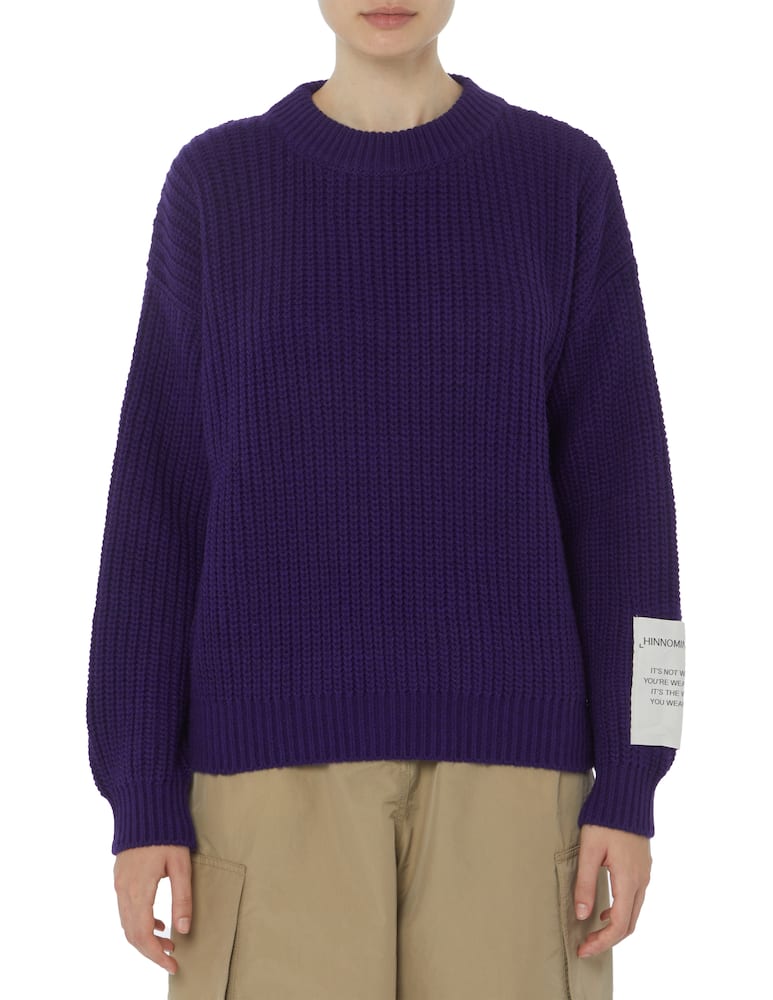 rinascente HINNOMINATE Oversize crew-neck top