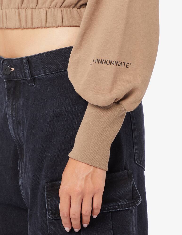 HINNOMINATE High neck cropped sweatshirt - picture 4 HINNOMINATE High neck cropped sweatshirt - picture 4