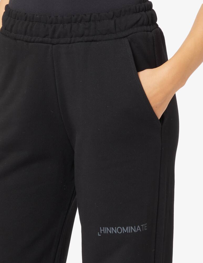 rinascente HINNOMINATE Straight fleece trousers with print