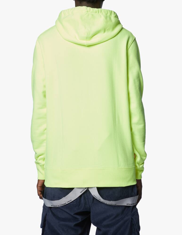 rinascente MC2 Saint Barth Fluo yellow après ski hoodie