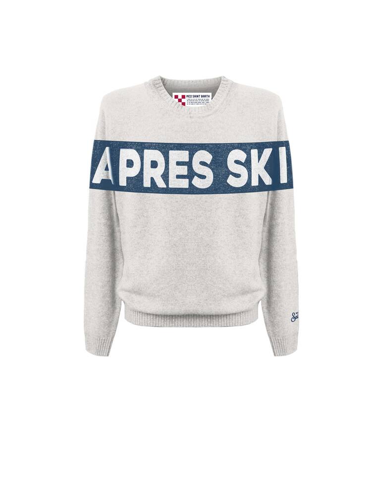 rinascente MC2 Saint Barth Maglione misto cashmere stampa "apres ski"