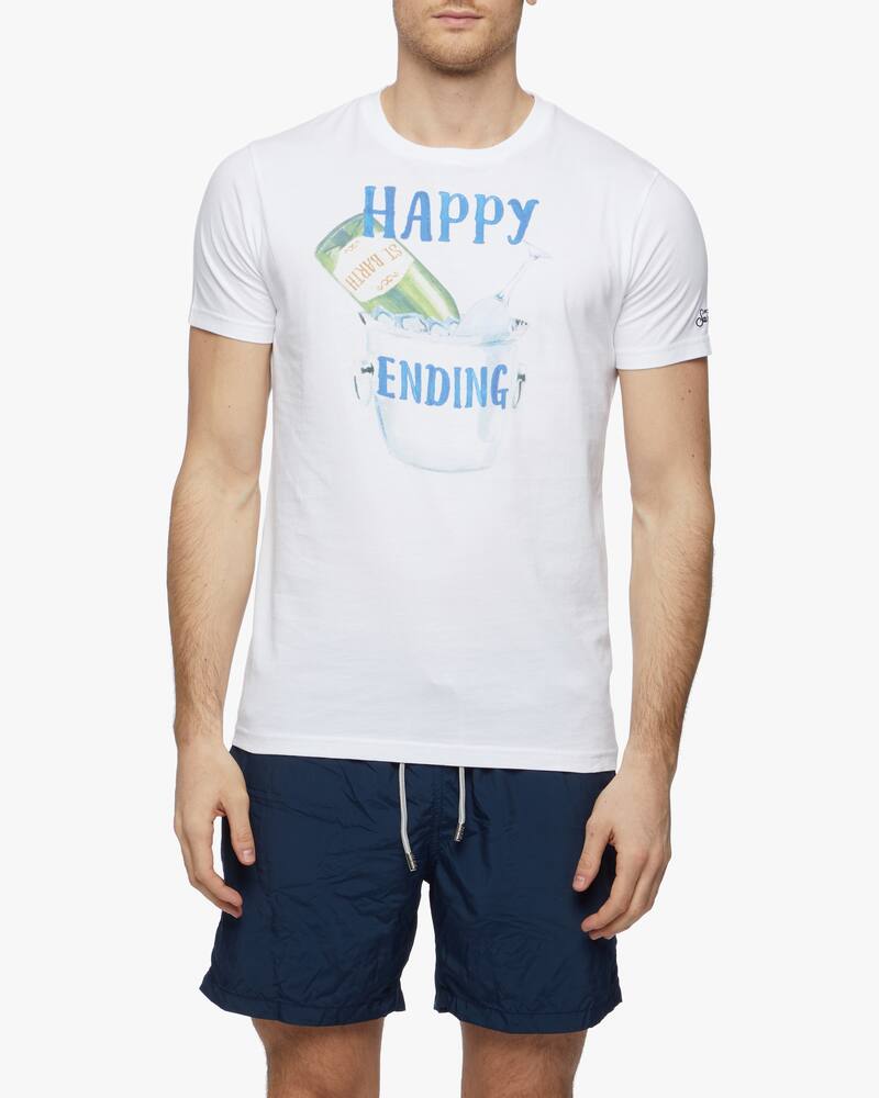 rinascente MC2 Saint Barth T-shirt classic in puro cotone