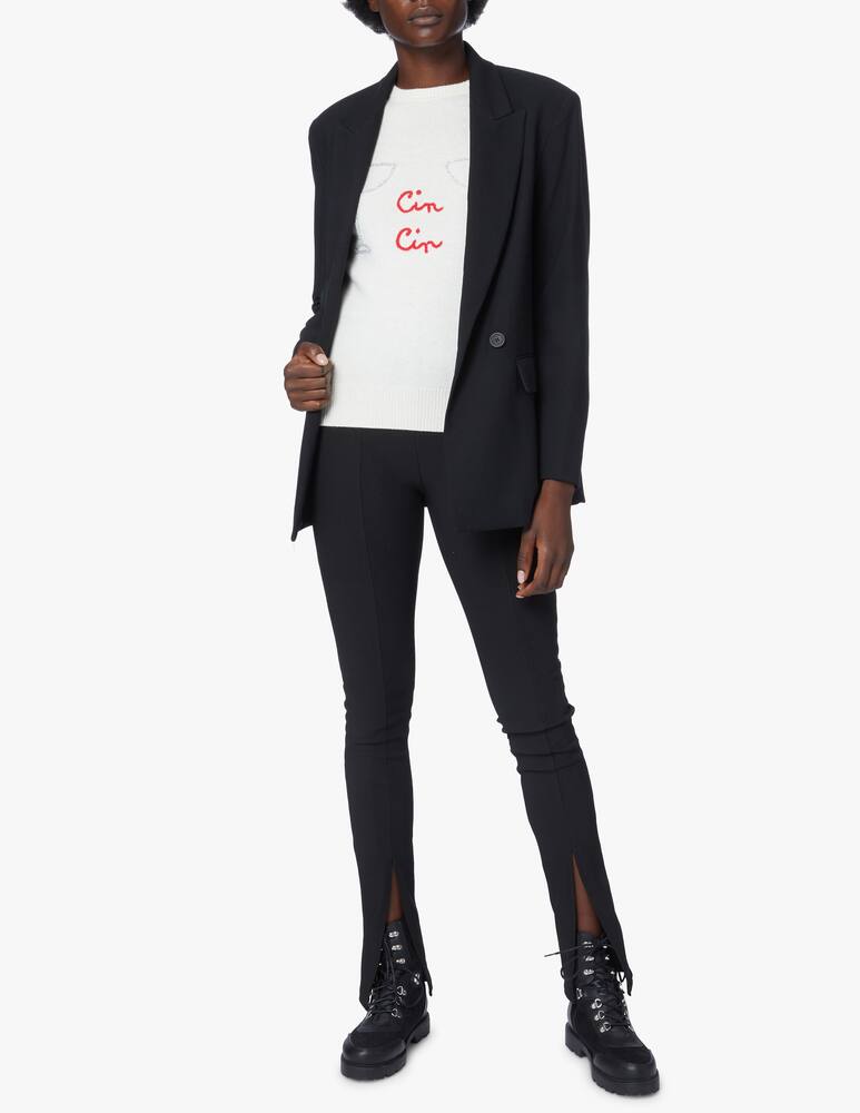 rinascente MC2 Saint Barth Maglione in misto lana Emb La Perfection