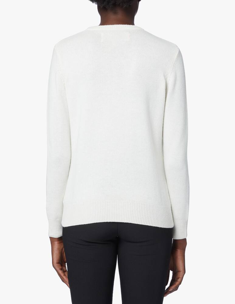 rinascente MC2 Saint Barth Maglione in misto lana Emb La Perfection