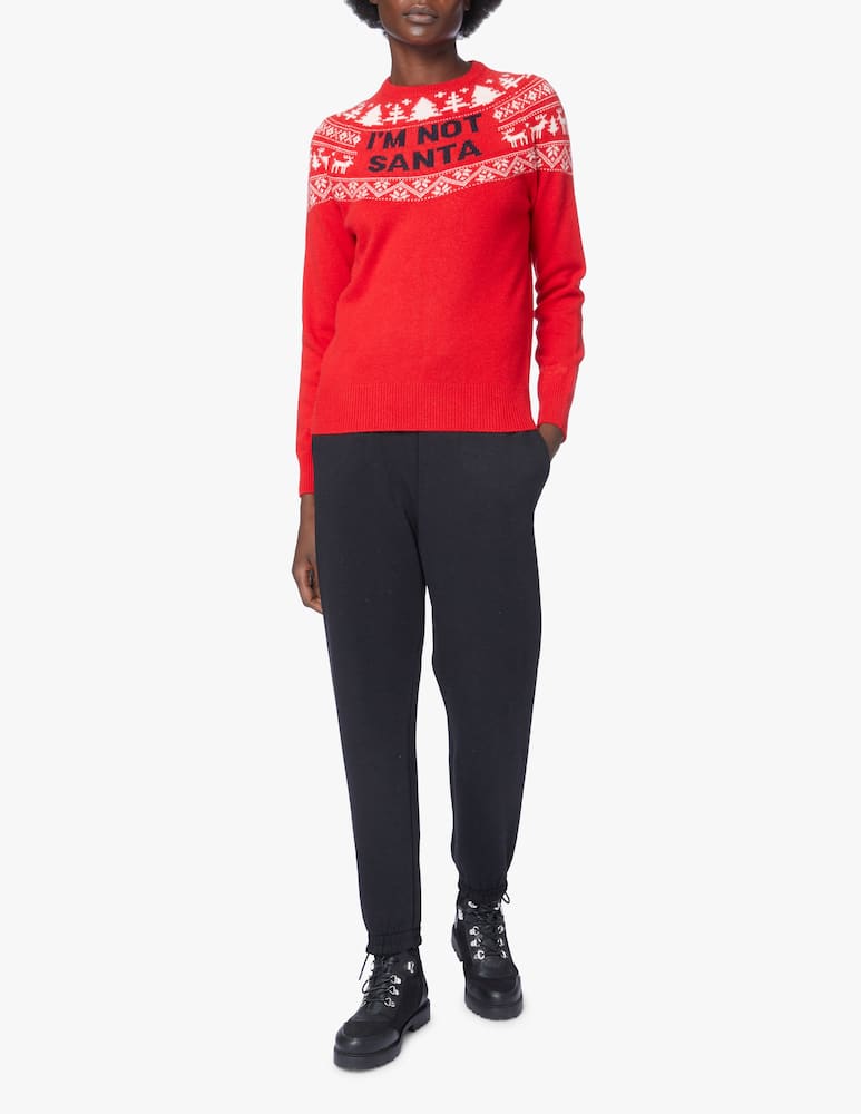 rinascente MC2 Saint Barth Maglione in misto lana Not Santa