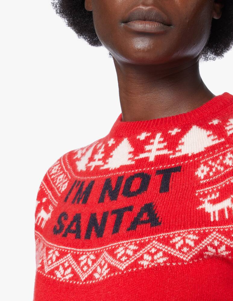 rinascente MC2 Saint Barth Maglione in misto lana Not Santa