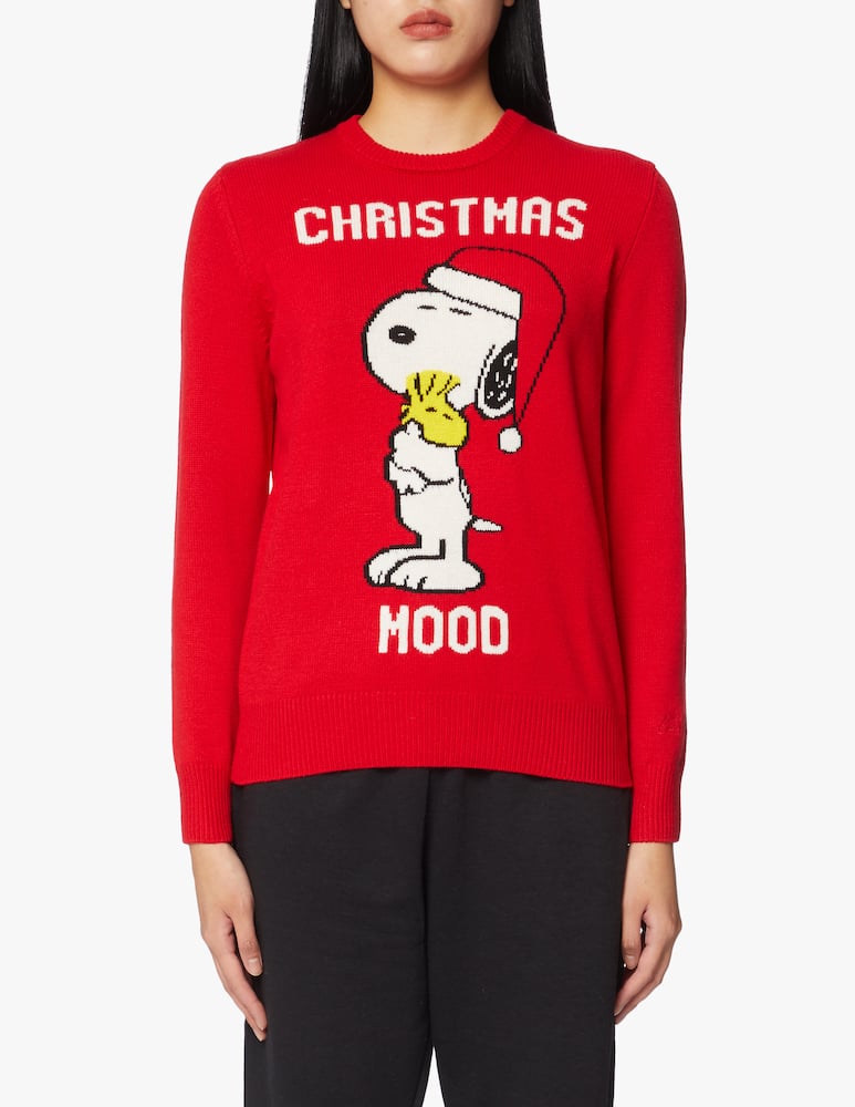 rinascente MC2 Saint Barth Wool blend sweater Xmas Snoopy