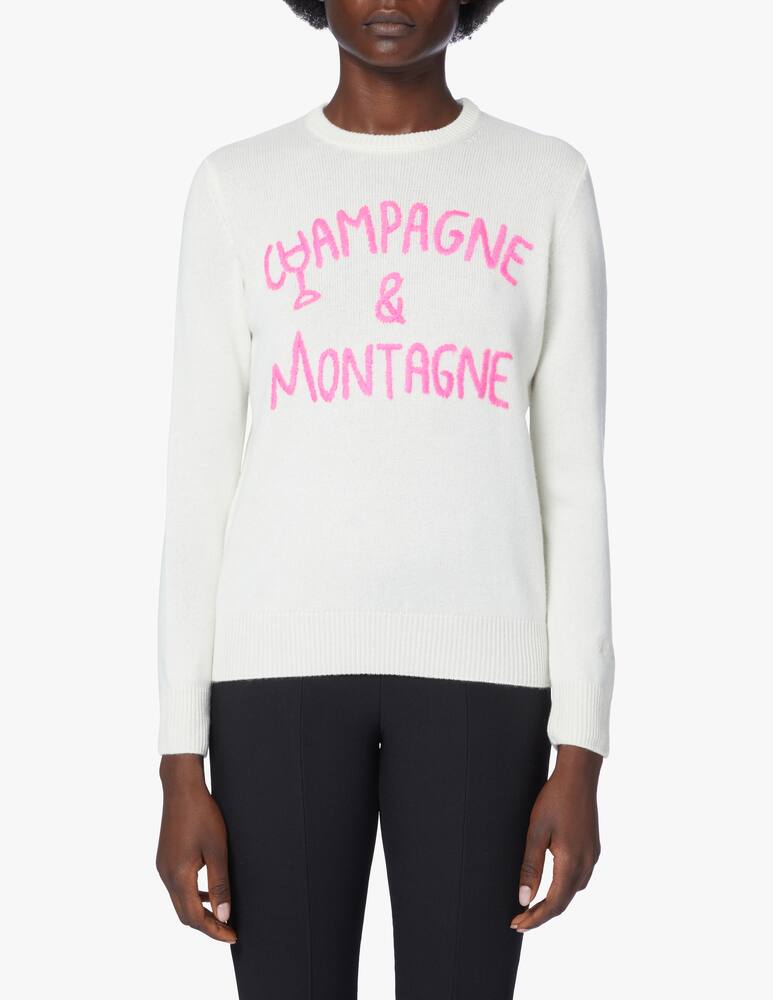 rinascente MC2 Saint Barth Maglione in misto lana Emb Chamon