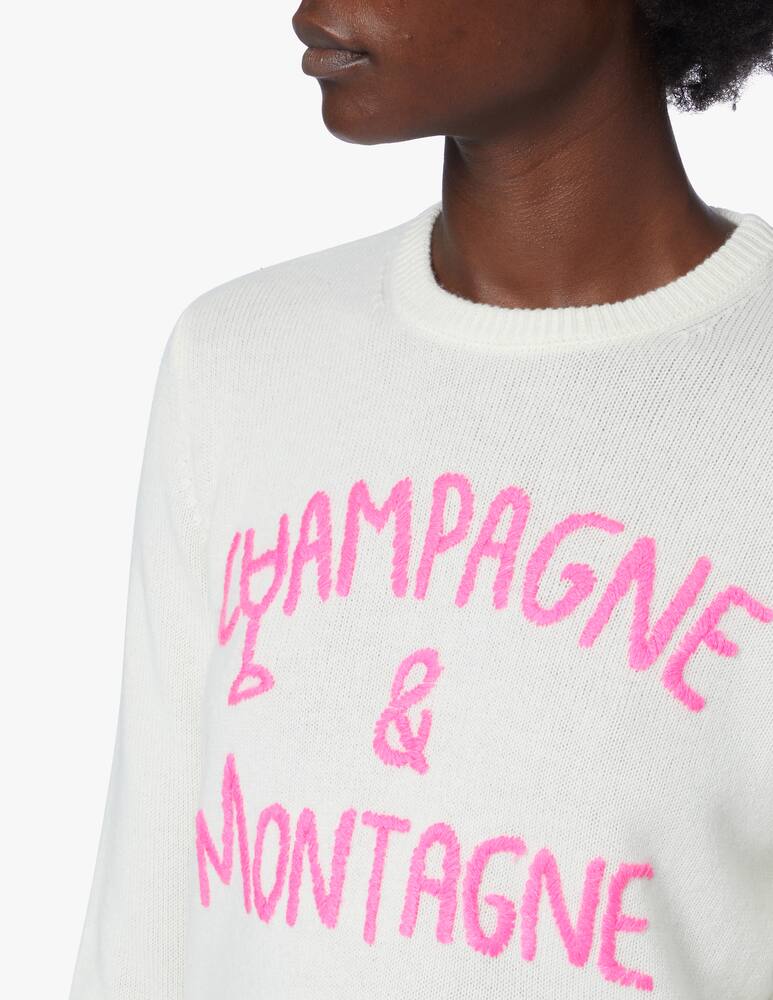 rinascente MC2 Saint Barth Maglione in misto lana Emb Chamon