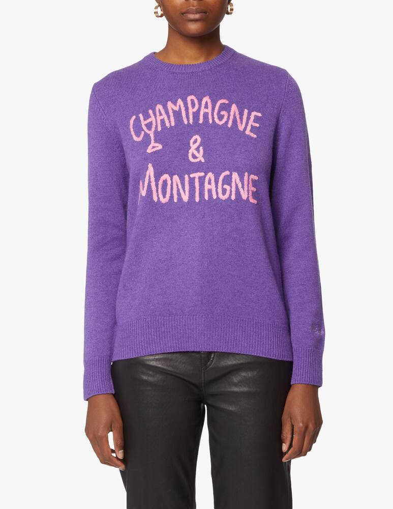 rinascente MC2 Saint Barth Maglione in misto lana Emb Chamon