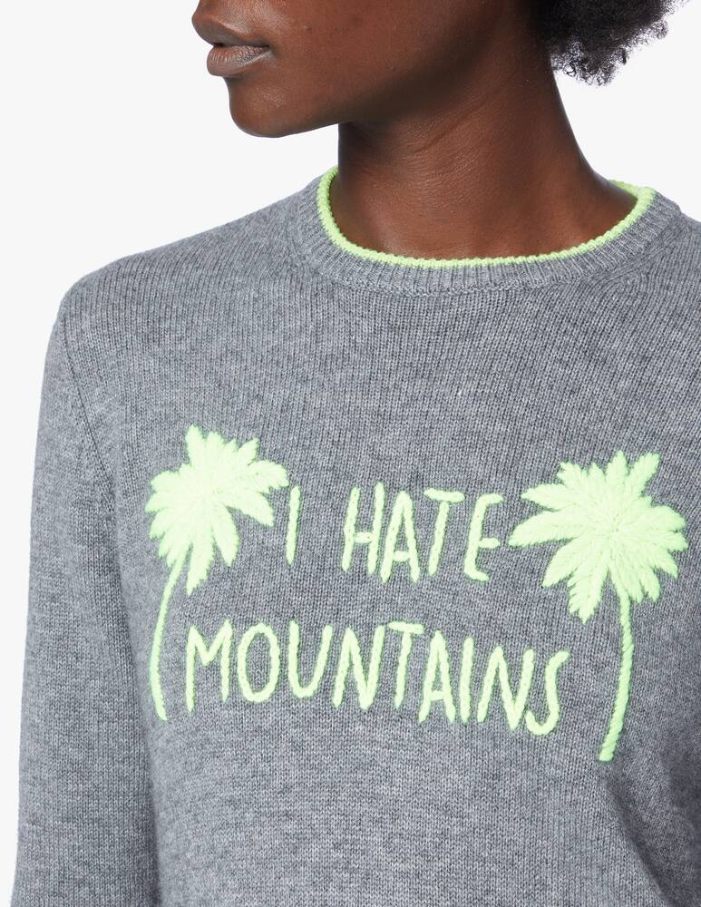 rinascente MC2 Saint Barth Maglione in misto lana Emb Hate Palms