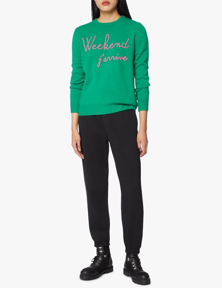 rinascente MC2 Saint Barth Maglione in misto lana Emb Weekend Jarrive