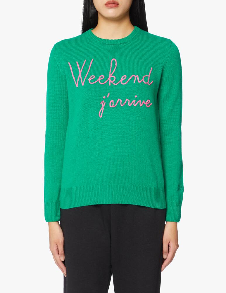 rinascente MC2 Saint Barth Maglione in misto lana Emb Weekend Jarrive