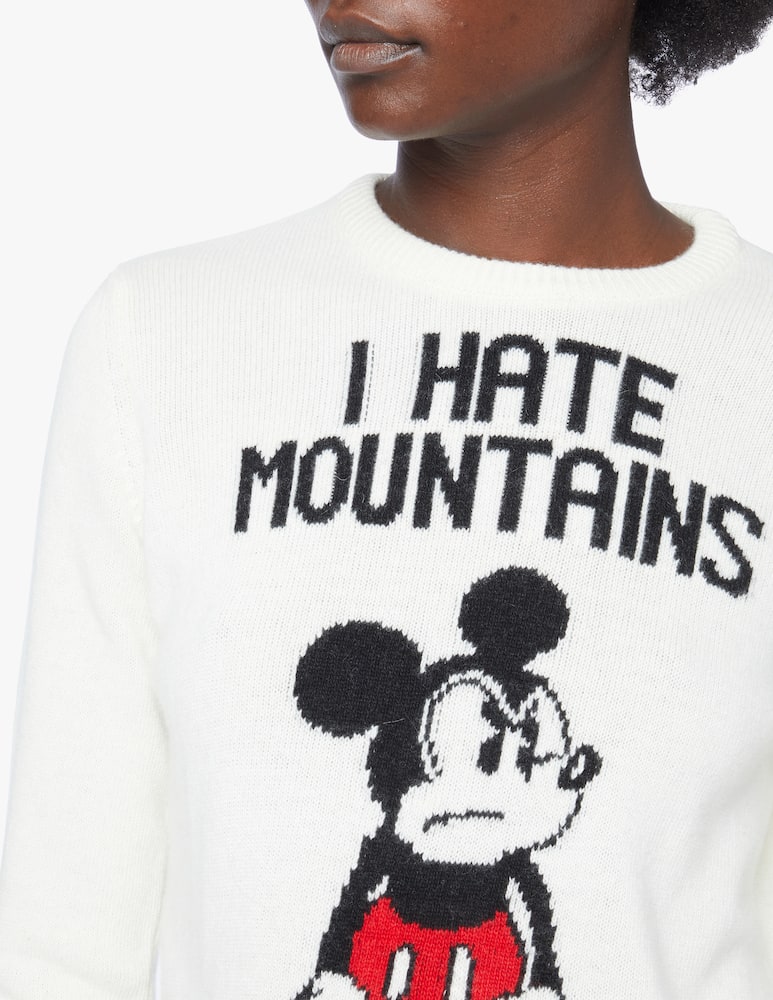rinascente MC2 Saint Barth Maglione in misto lana Angry Mickey