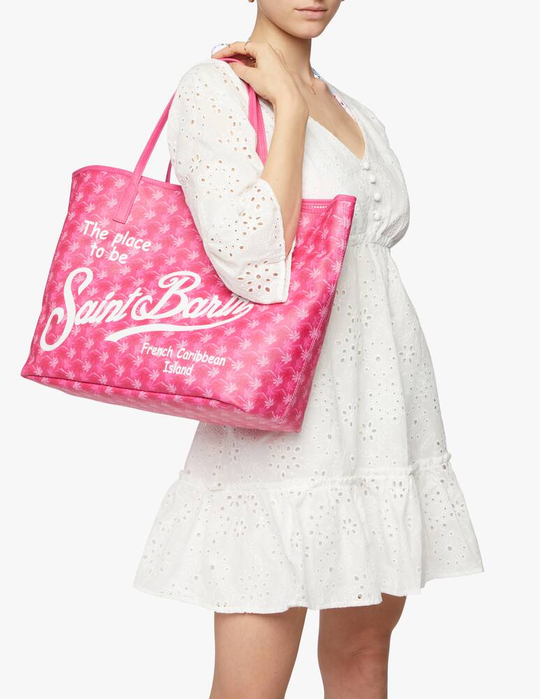 rinascente MC2 Saint Barth Print bag with shoulder strip