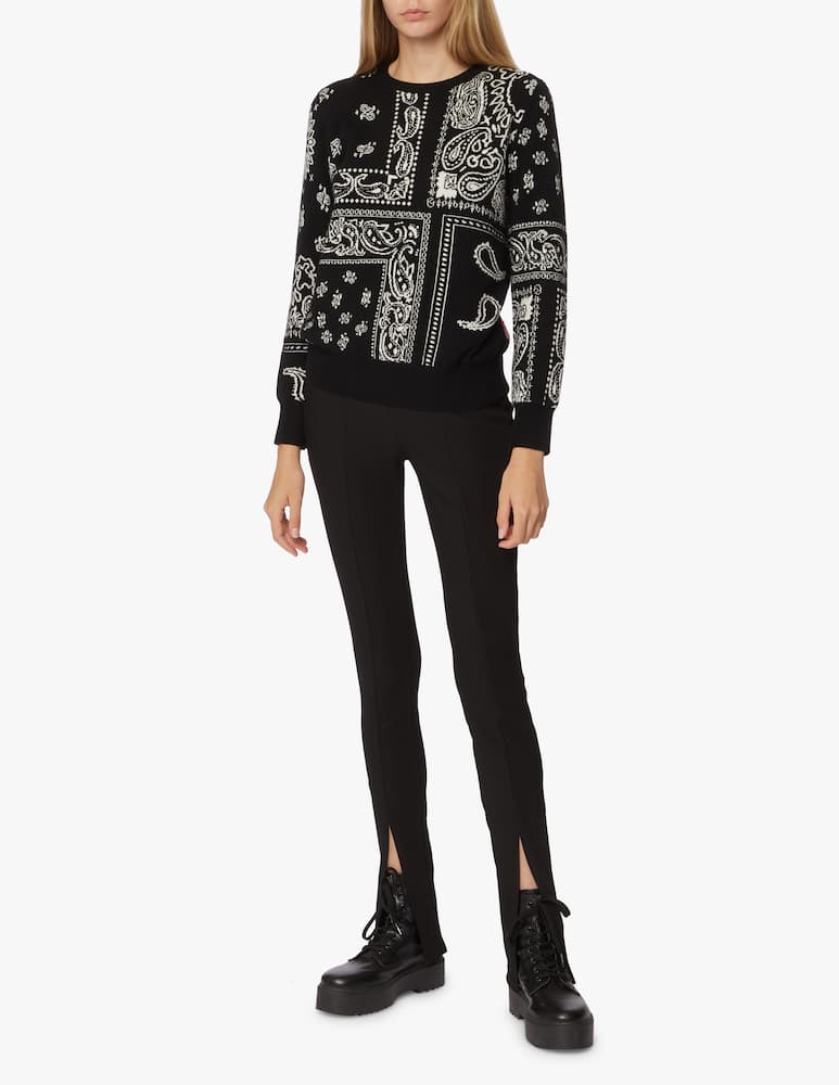 rinascente MC2 Saint Barth Maglione in misto lana Bandana